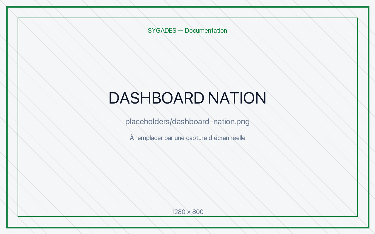 Dashboard National — placeholder
